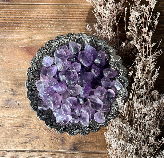 Tumbled Amethyst Stones