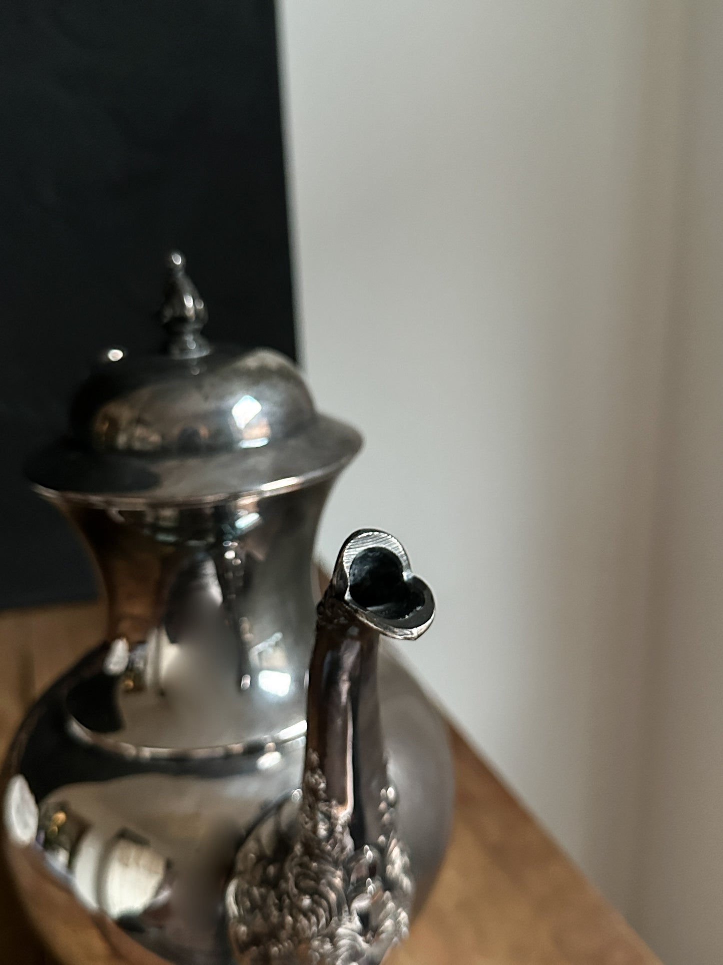 Antique Silver Plated Teapot