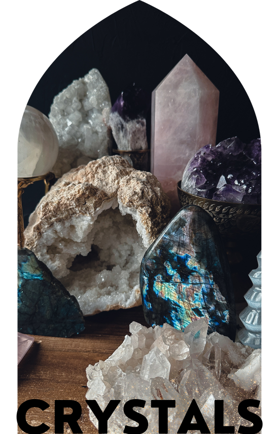 The Stone Maidens Crystal Section