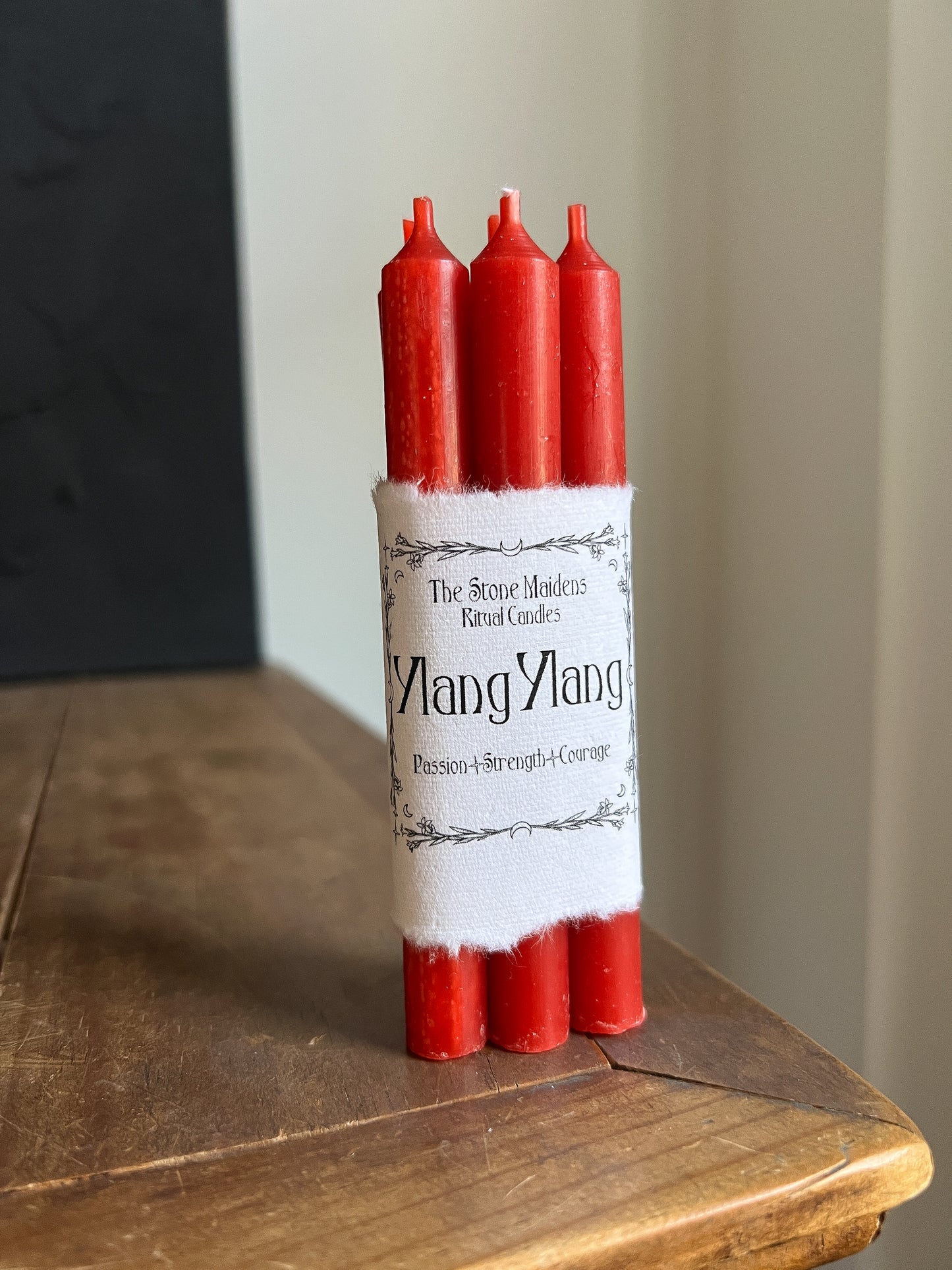 Ylang Ylang Red Spell Candles - 5" Chime Candles