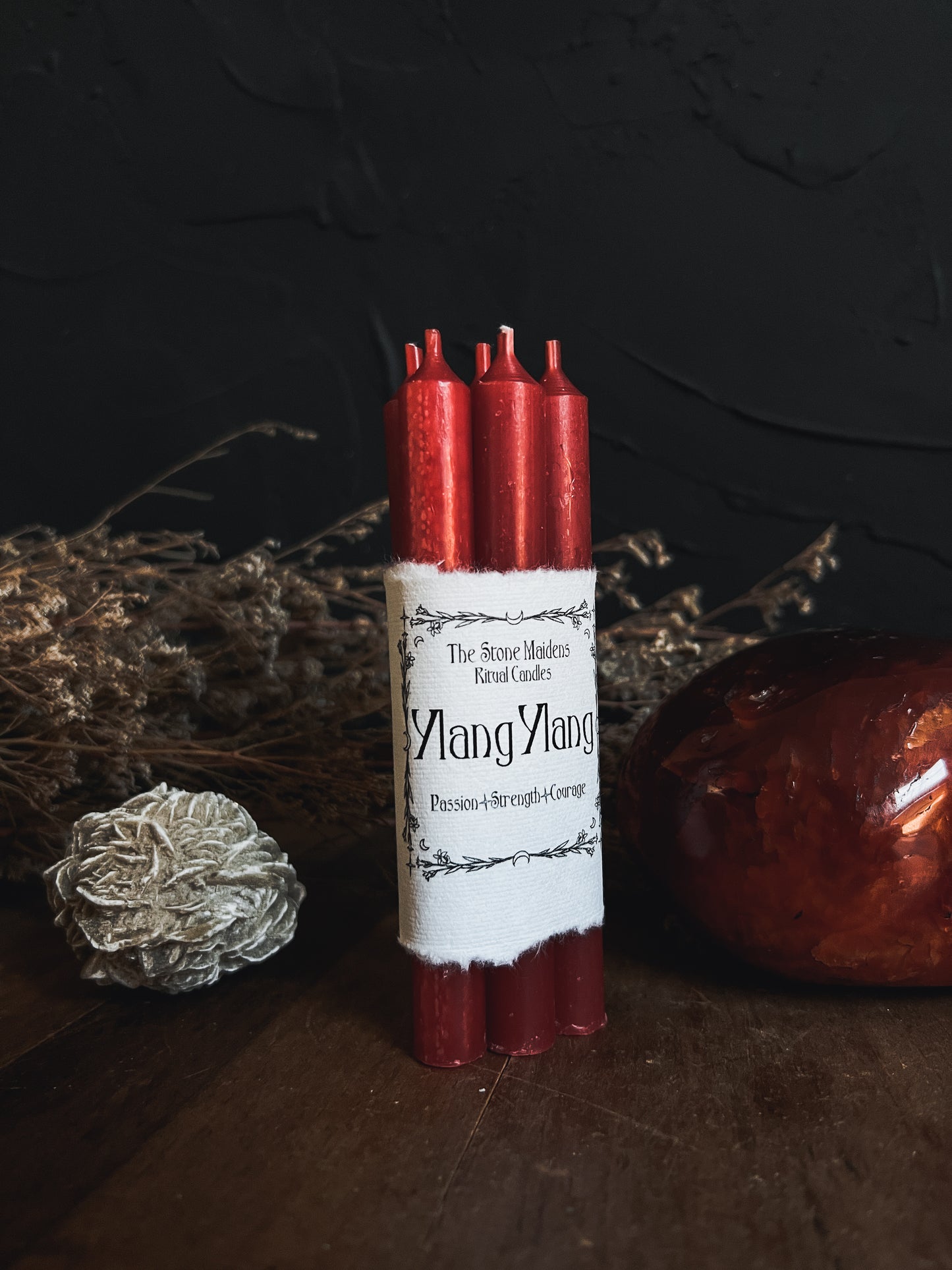 Ylang Ylang Red Spell Candles - 5" Chime Candles