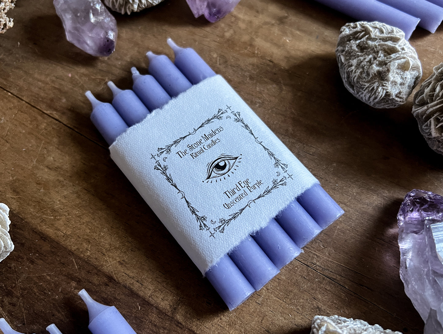 Purple Spell Candles - 5" Chime Candles