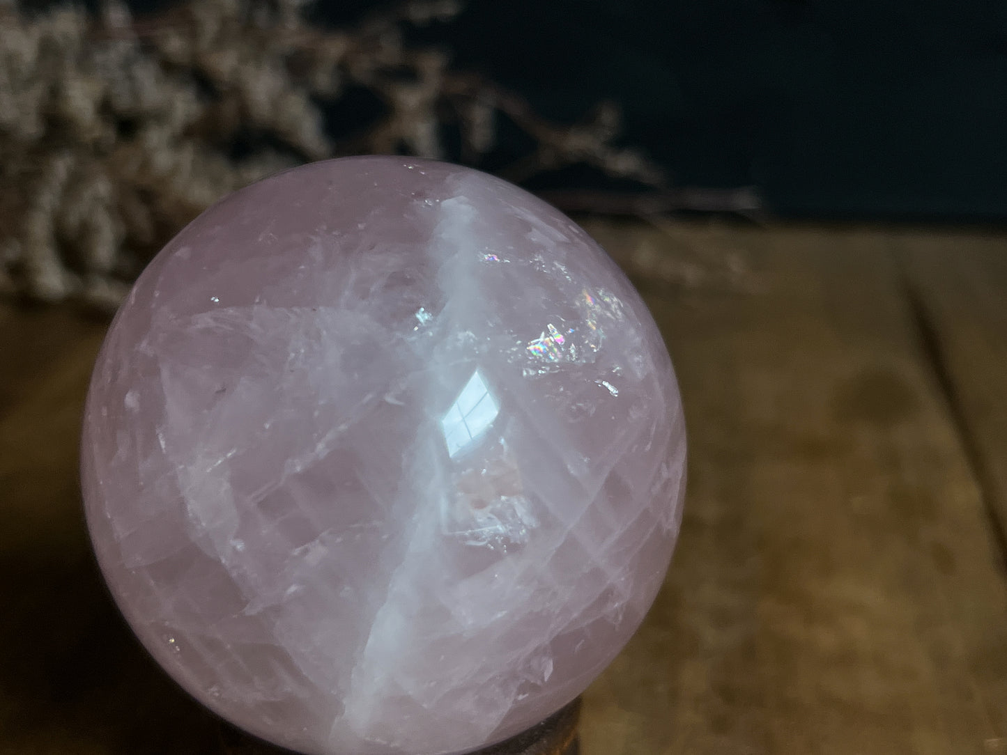 Rose Quartz Sphere