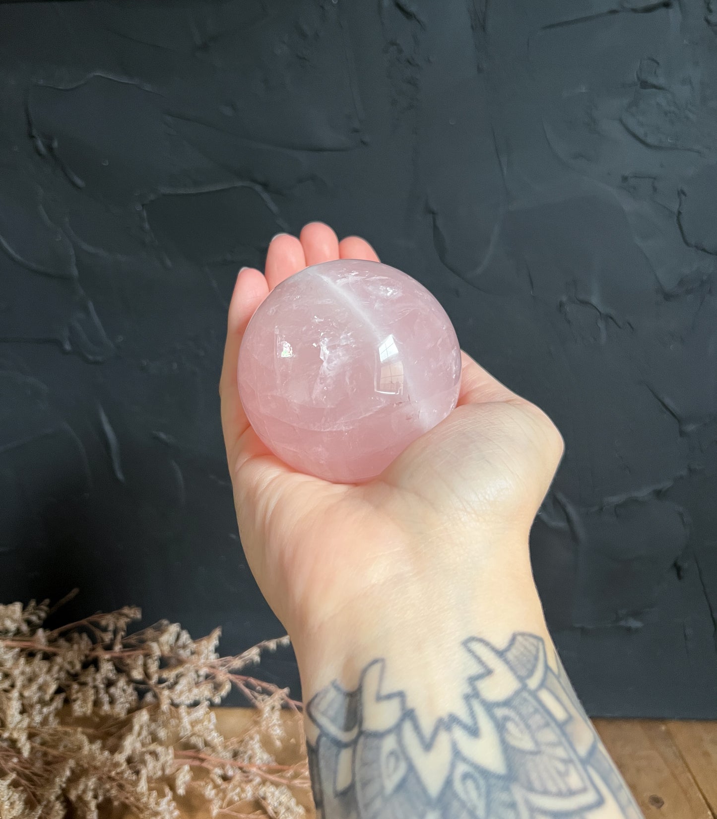 Rose Quartz Sphere