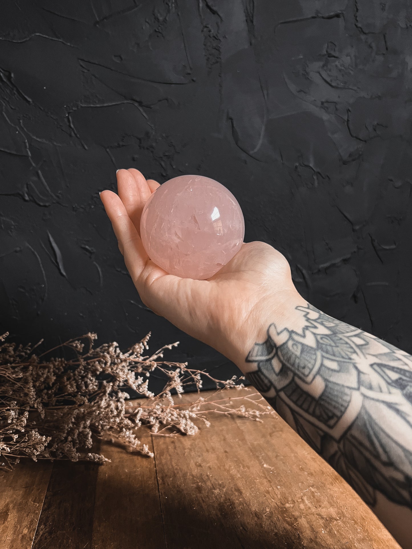 Rose Quartz Sphere