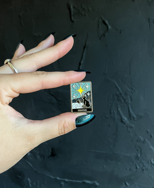 The Star Tarot Card Enamel Pin, would be a really cute gift.