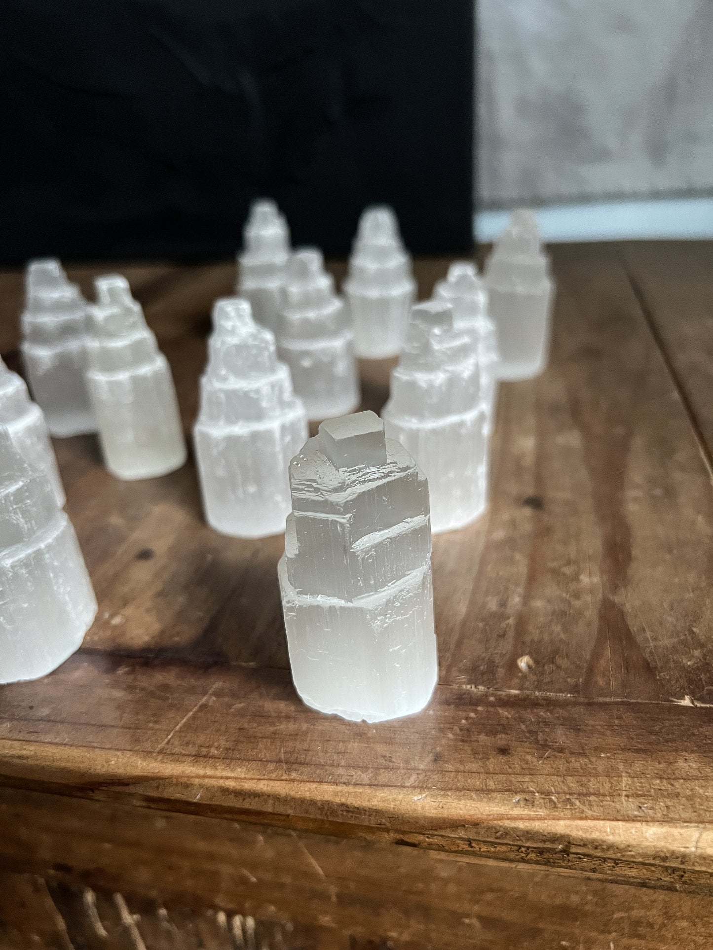 2.5" Selenite Tower - Rough Selenite Tower