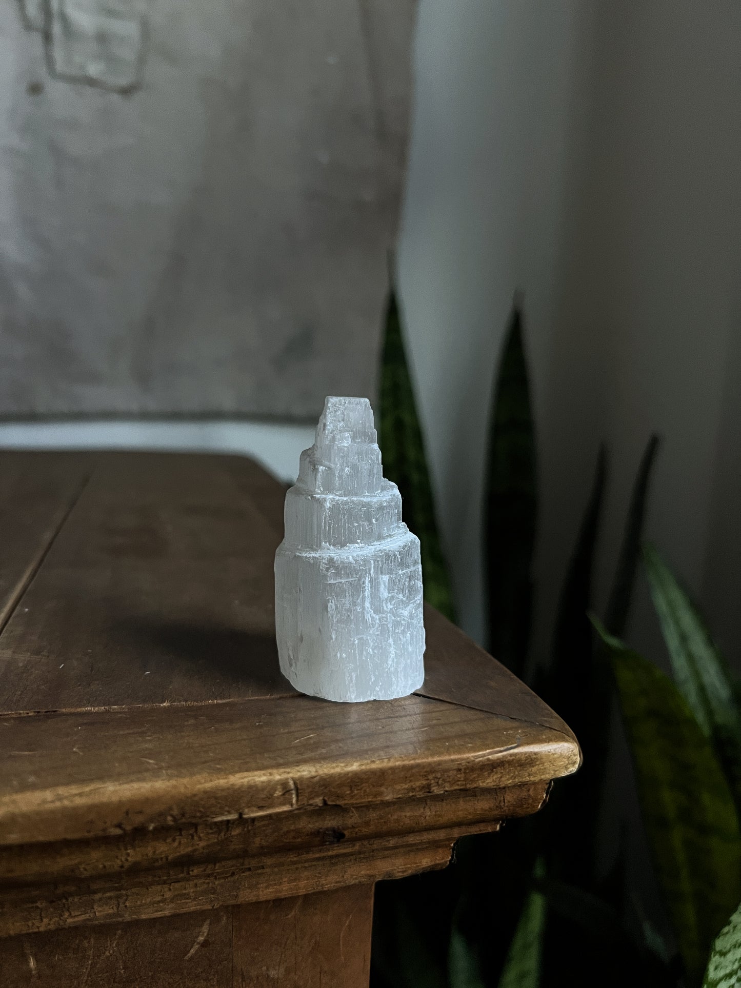 STONE MAIDENS Healing Crystals. Small Selenite Towers