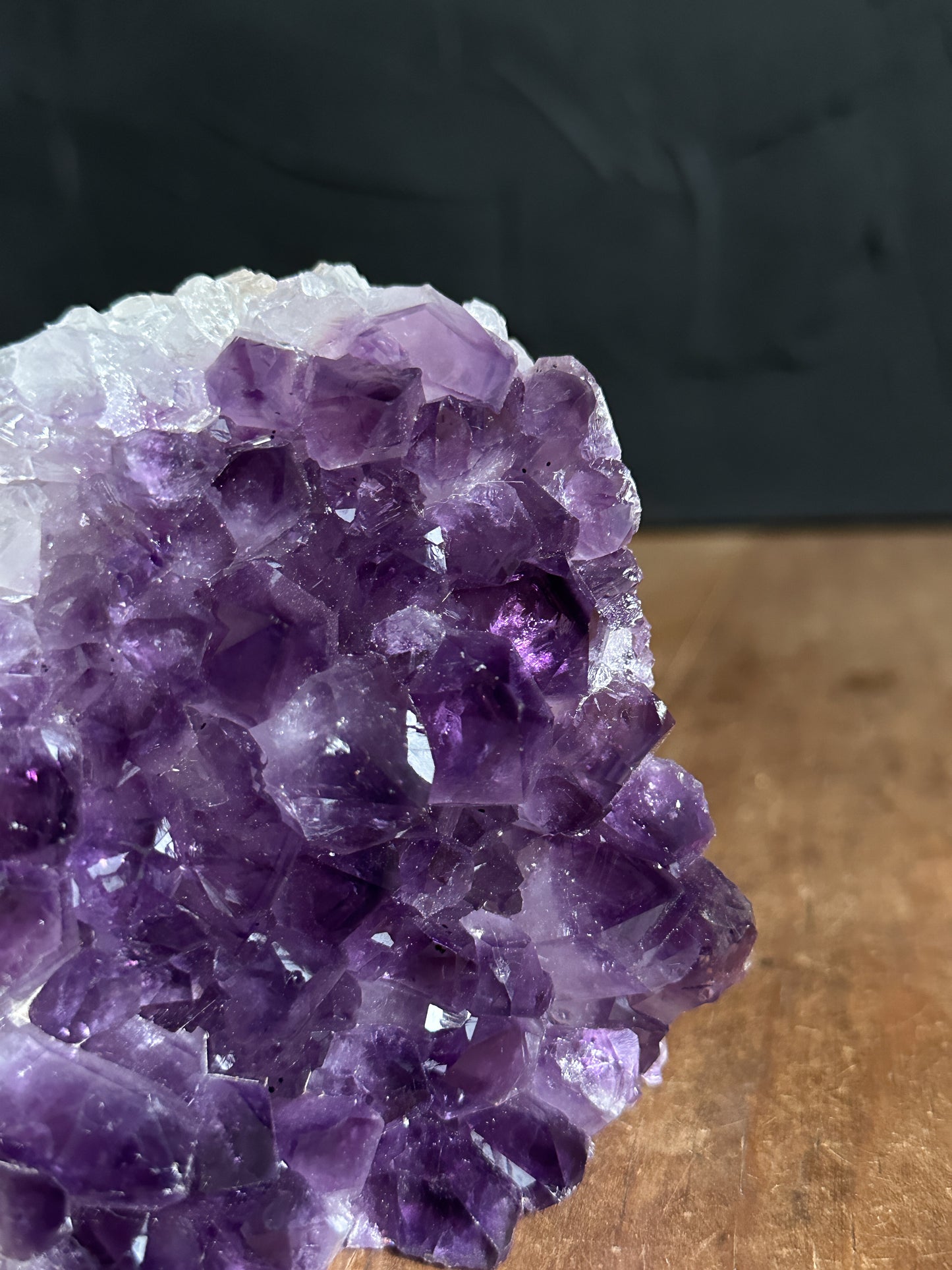 Dark Amethyst Cluster