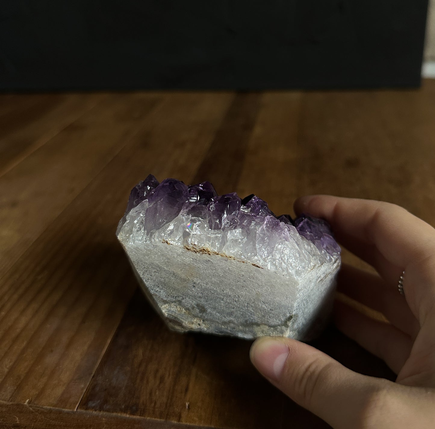 Dark Amethyst Cluster