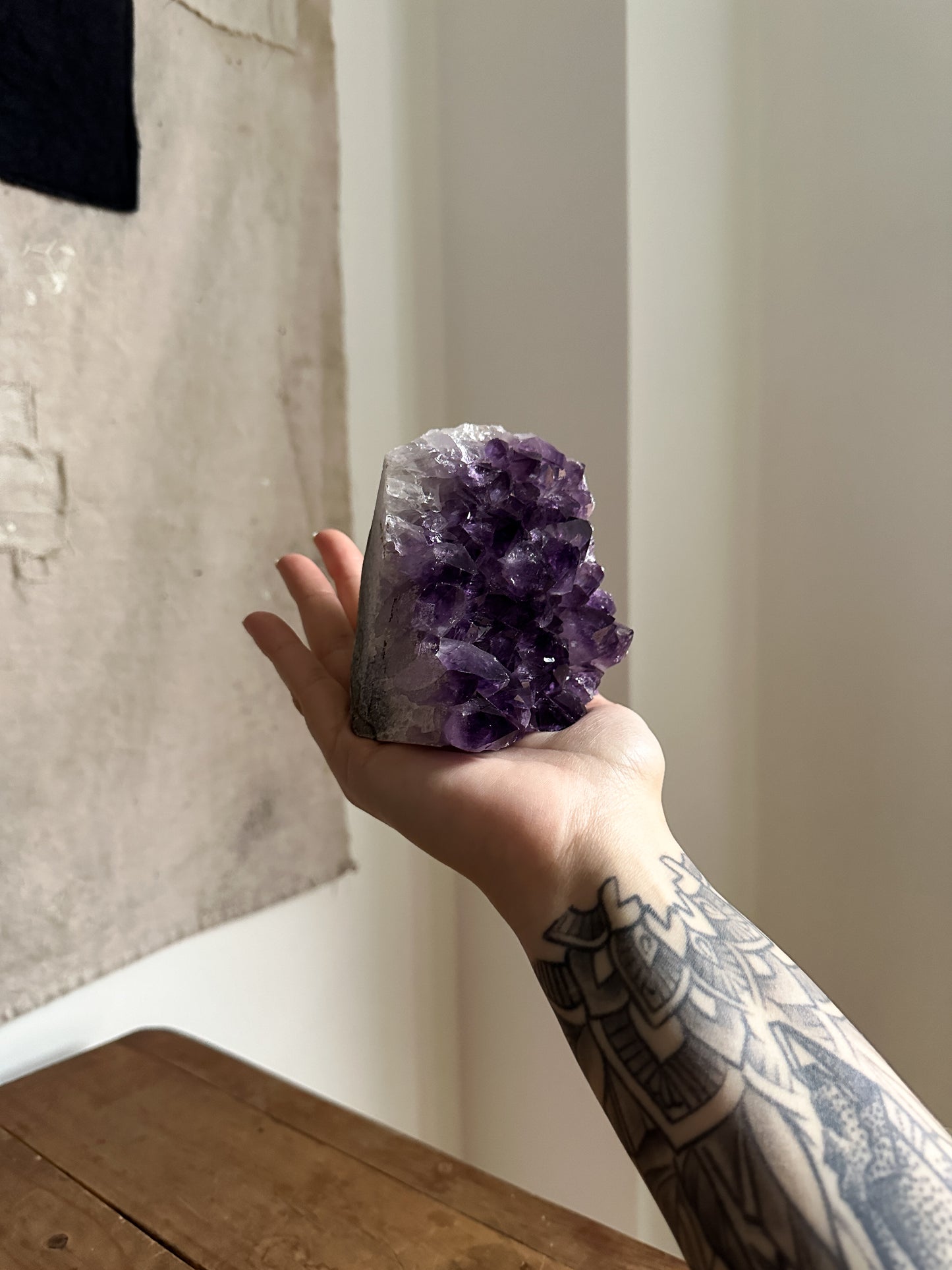 Dark Amethyst Cluster