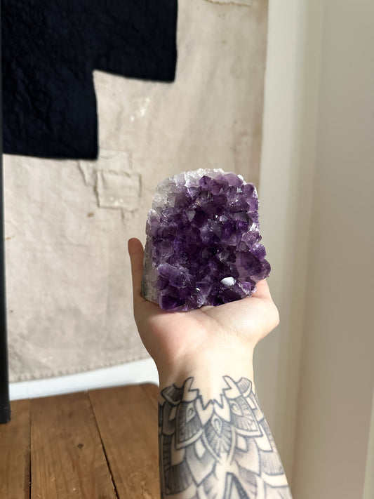 Dark Amethyst Cluster