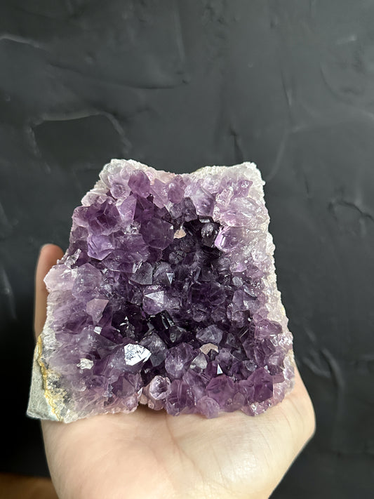 Large Amethyst Cluster Geode