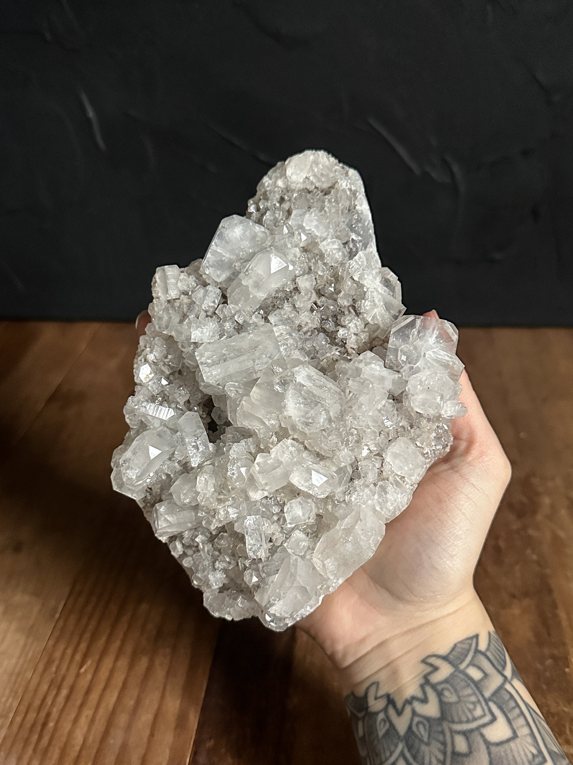 Large Apophyllite Cluster to add to your mineral collection.