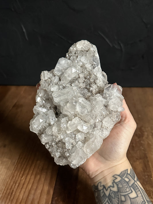 Large Apophyllite Cluster to add to your mineral collection. 