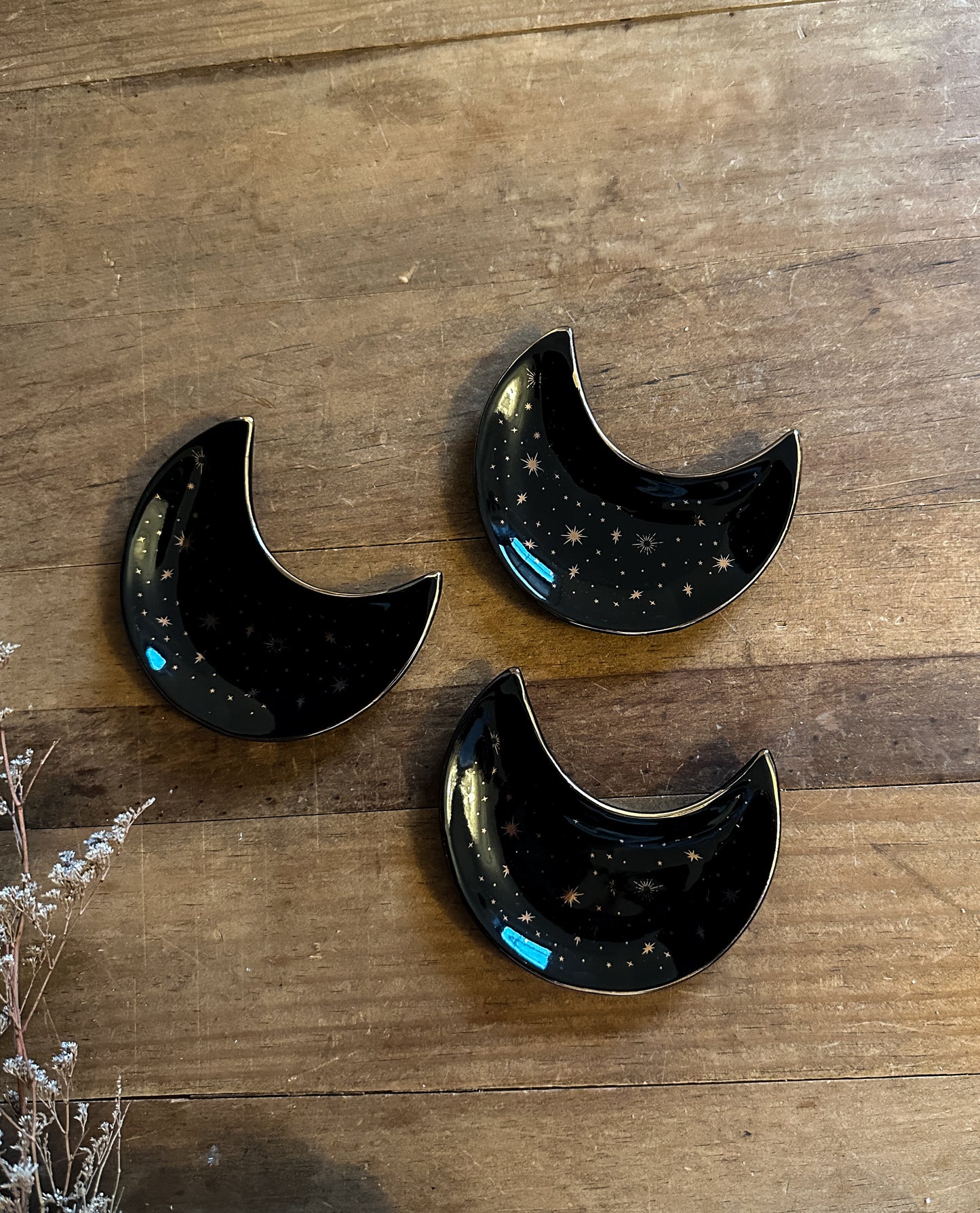 Crescent Moon Incense Dish