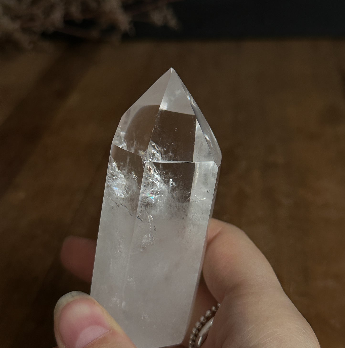Clear Quartz Crystal Tower, Clear quartz wand 