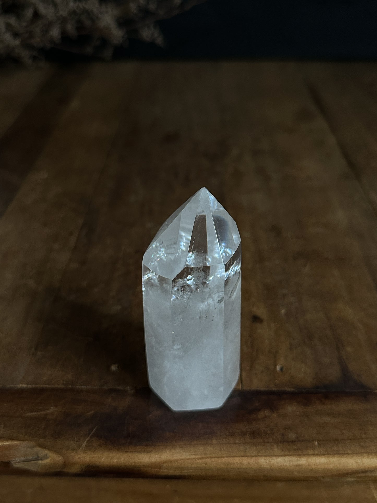 Clear Quartz Tower -01