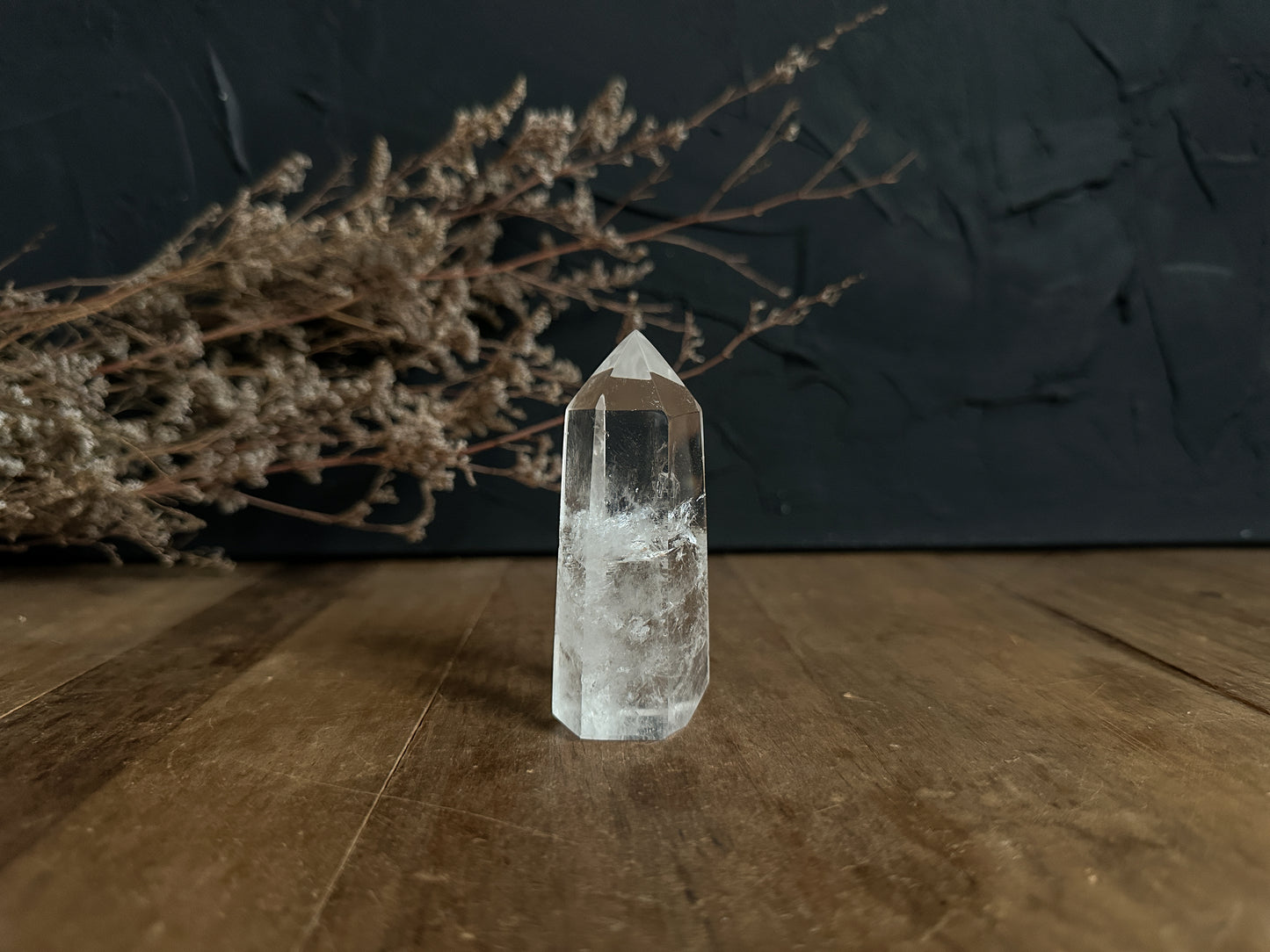 Clear Quartz Tower - 02