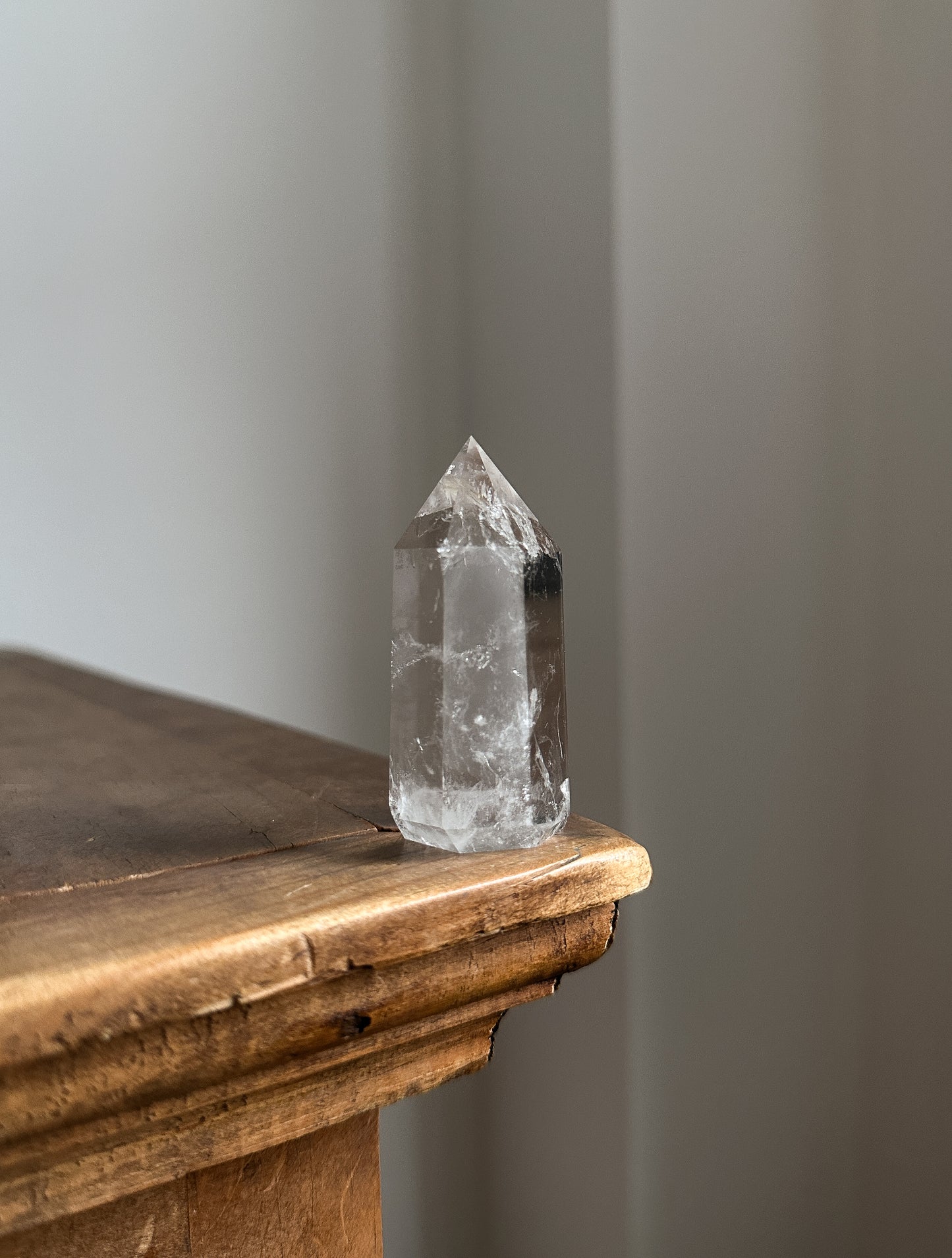 Clear Quartz Tower - 03