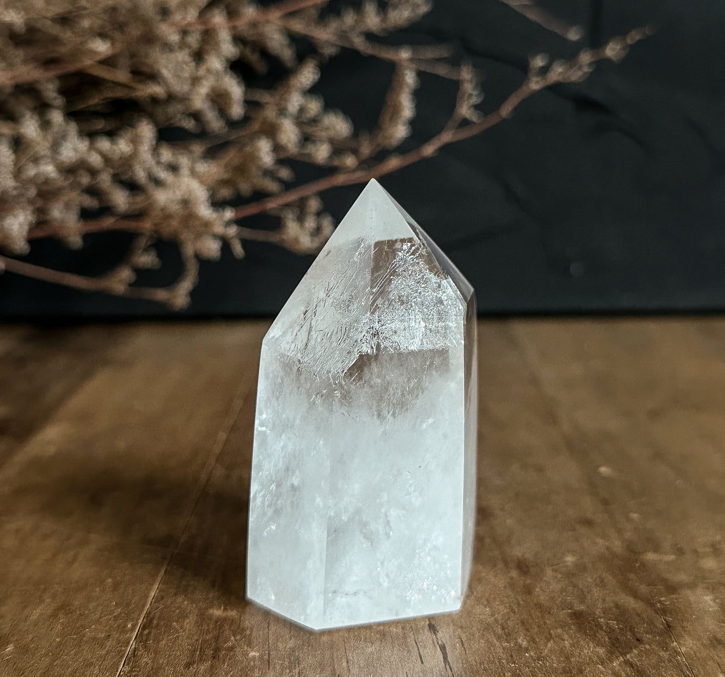this exact gorgeous Clear Quartz Tower for sale at The Stone Maidens.
