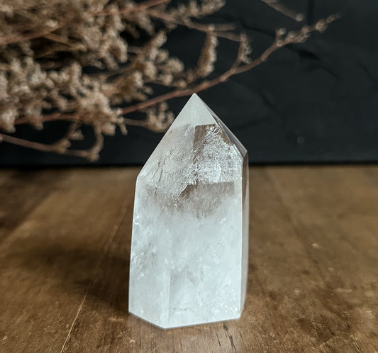 this exact gorgeous Clear Quartz Tower for sale at The Stone Maidens.