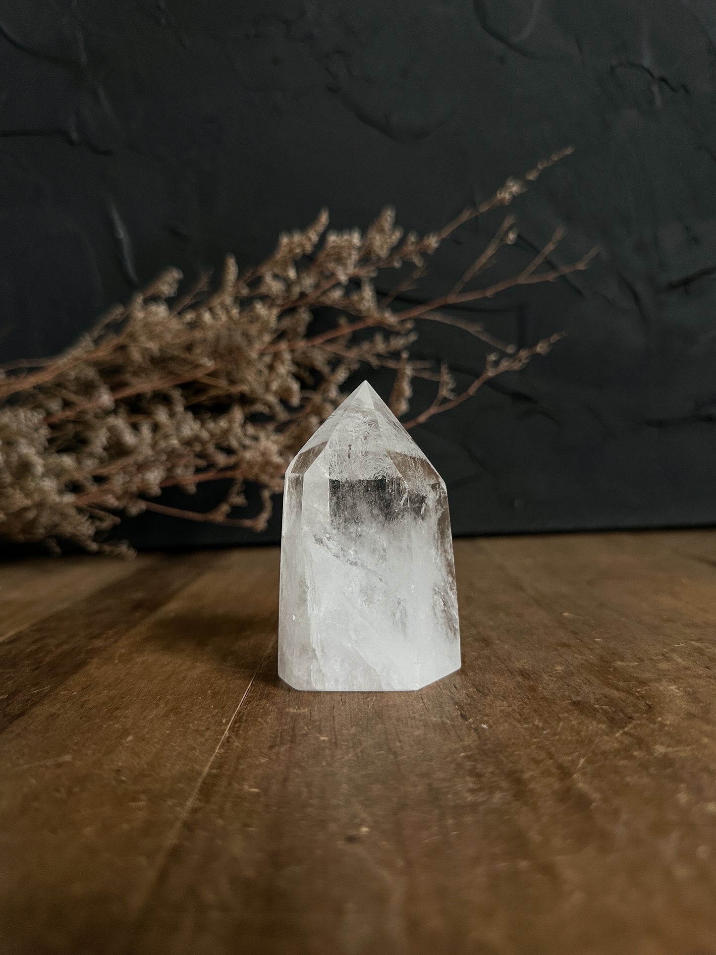 Clear Quartz Tower - 04