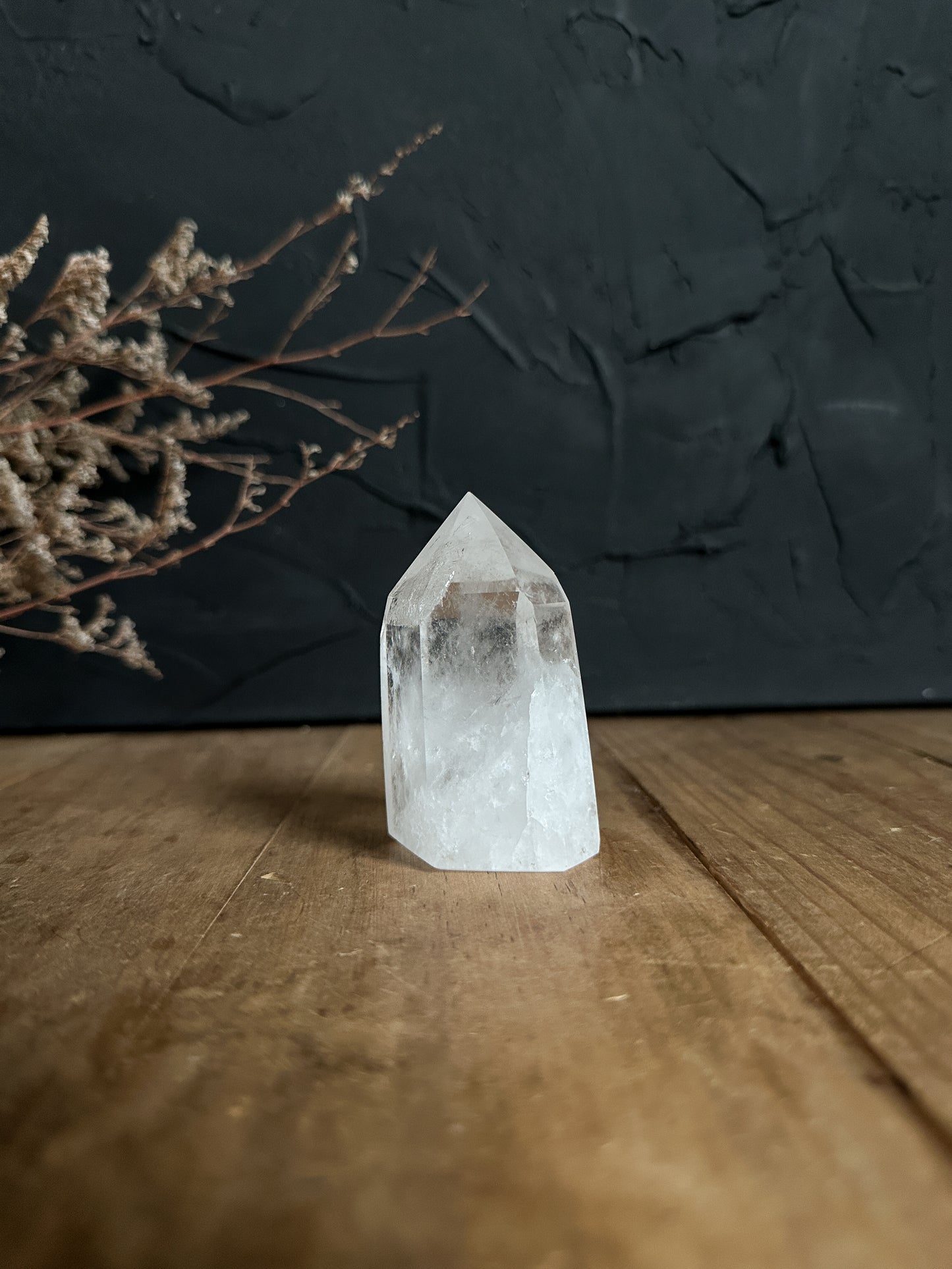 Clear Quartz Tower - 04