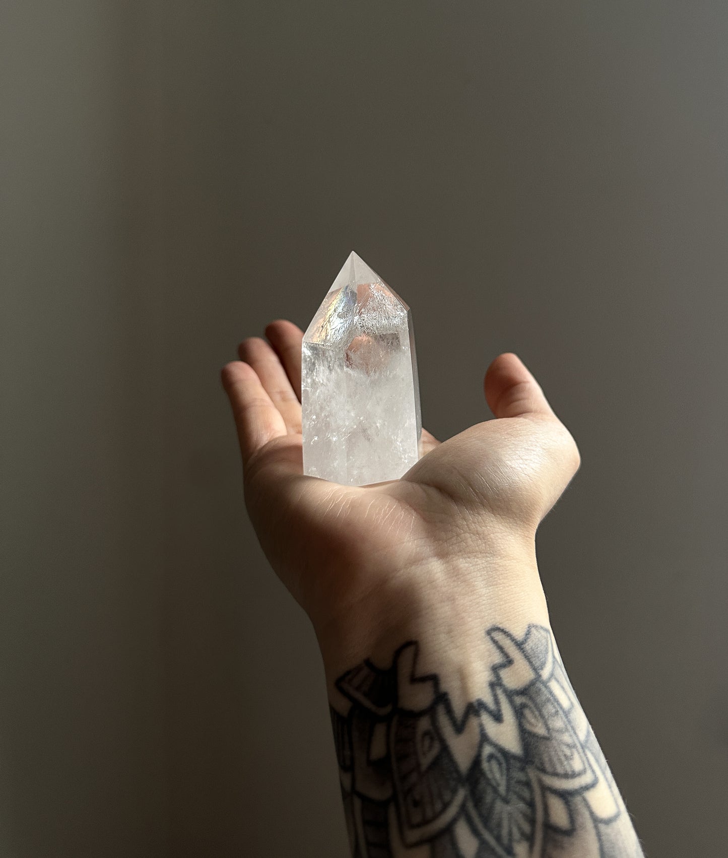 Clear Quartz Tower - 04