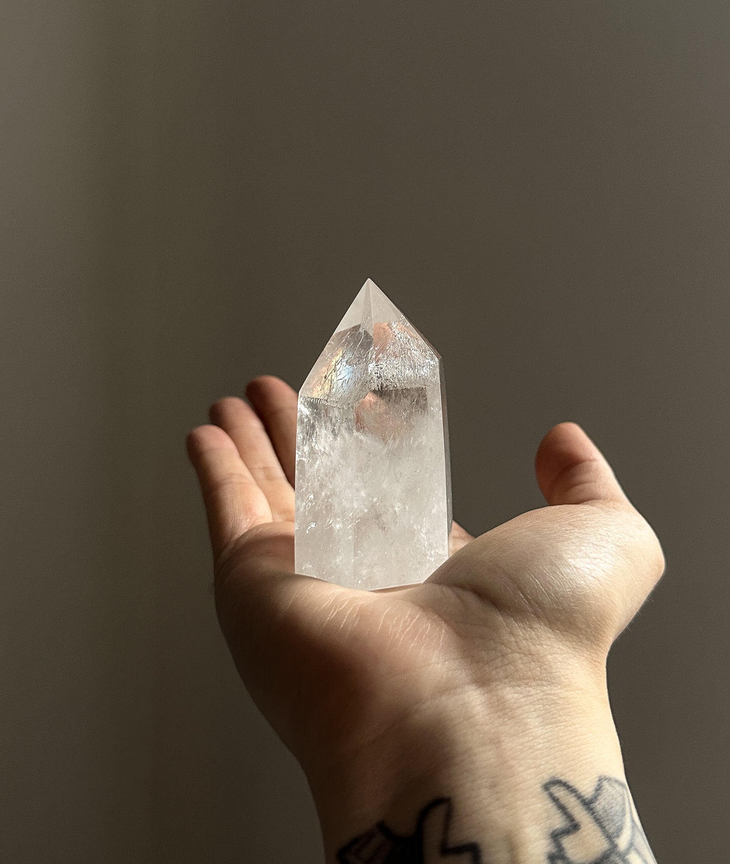 Clear Quartz Tower - 04