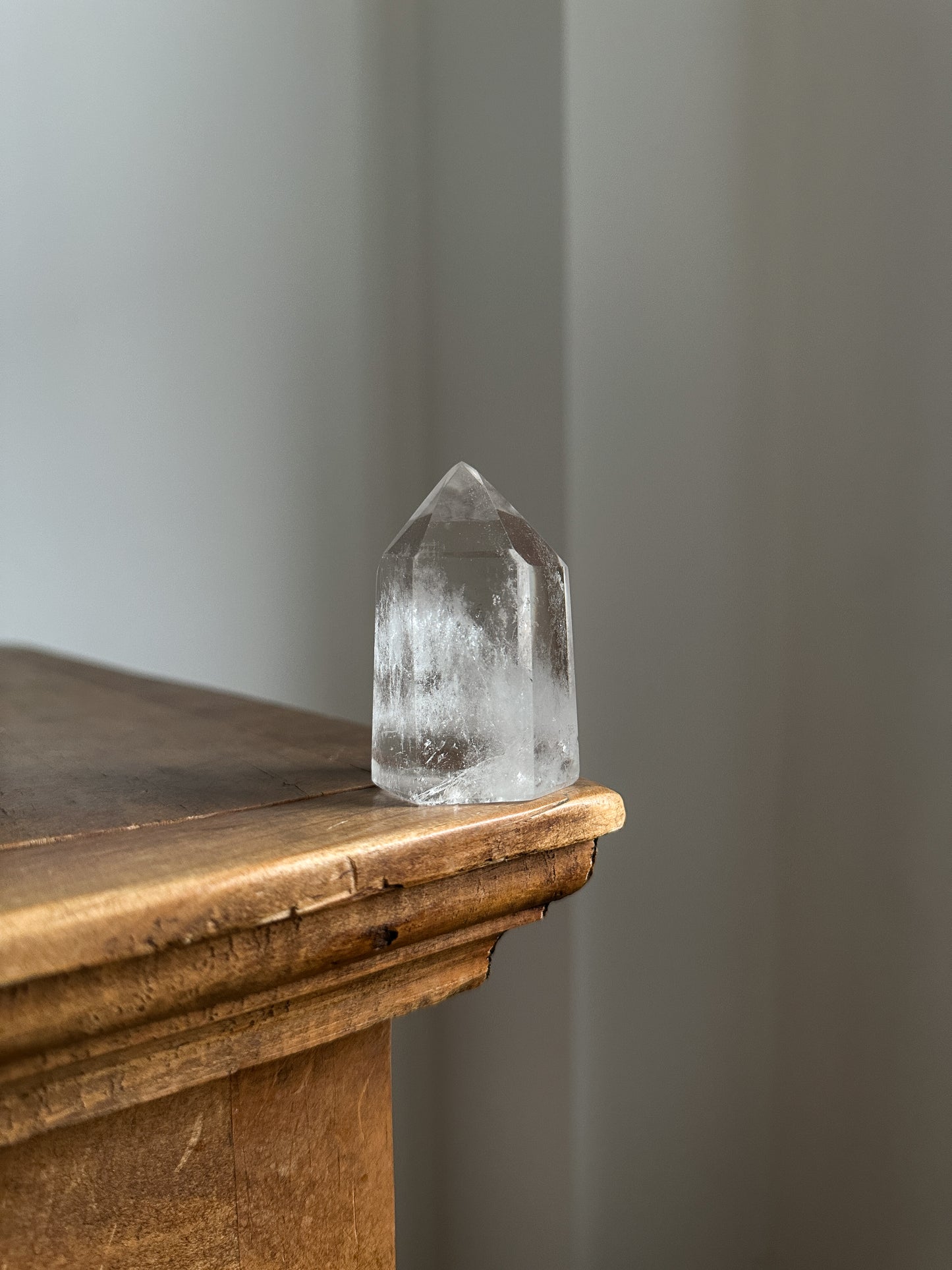Clear Quartz Tower - 05