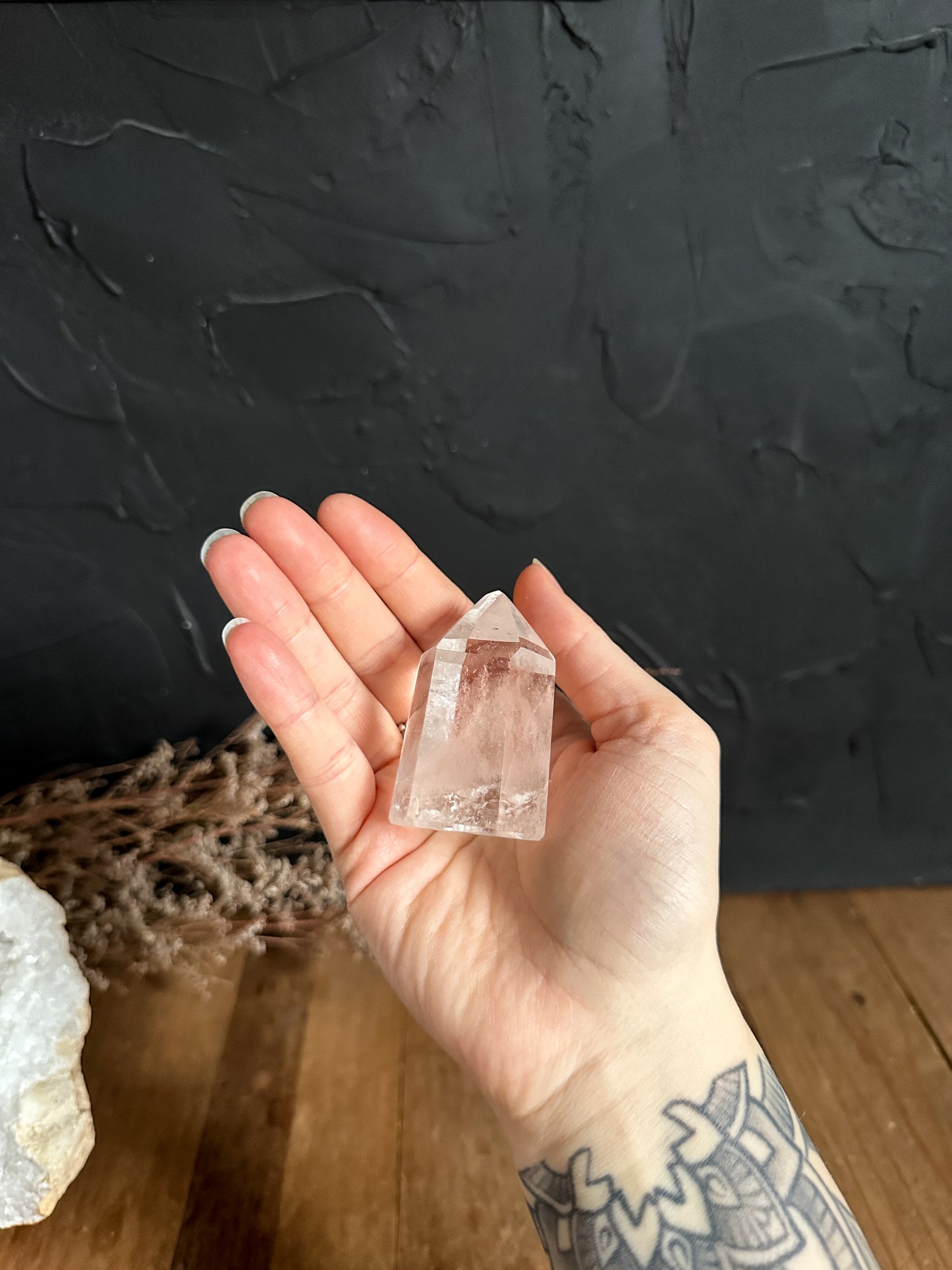 Clear Quartz Tower - 05