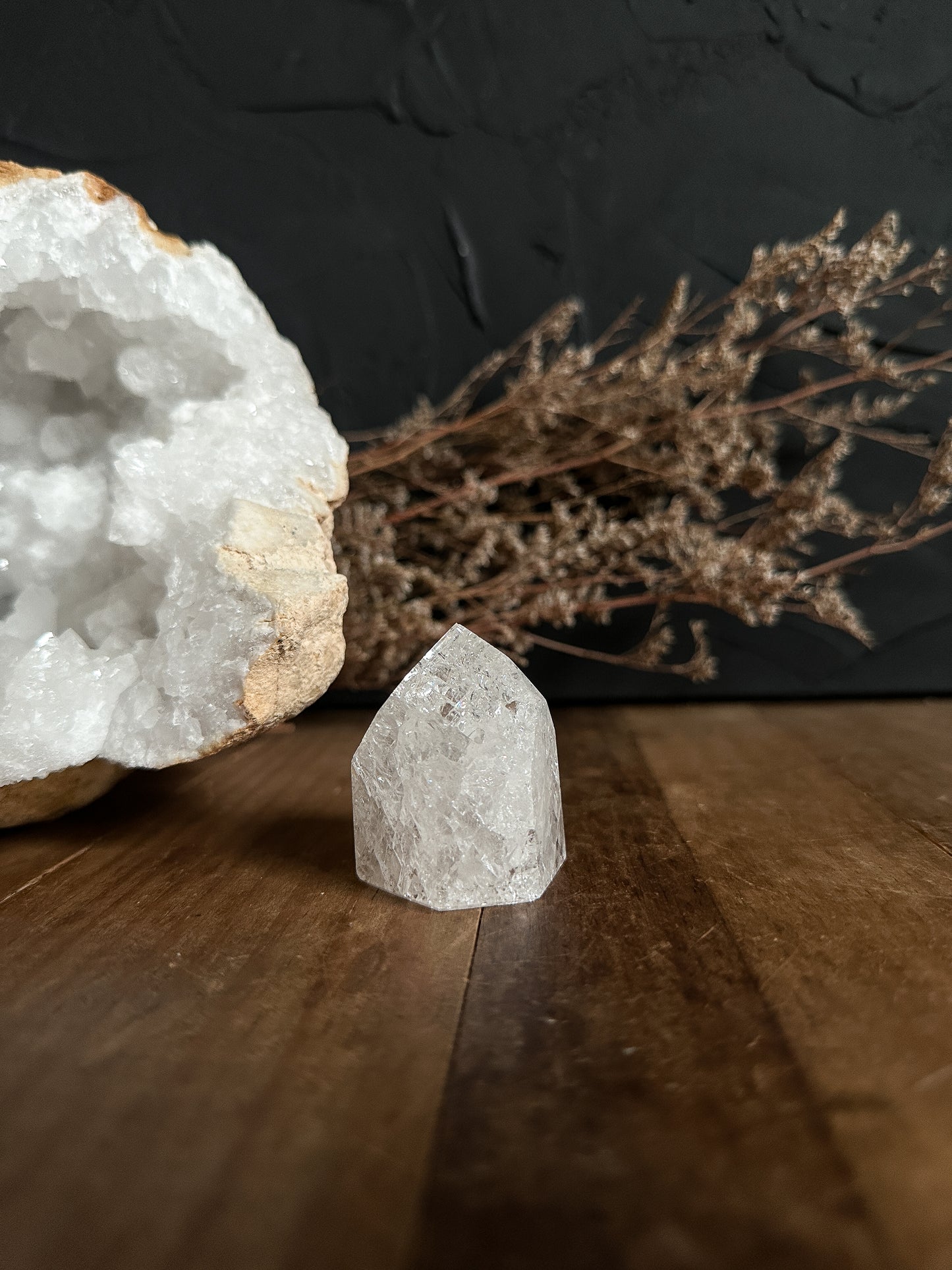 Fire and Ice Quartz Tower at The Stone Maidens,