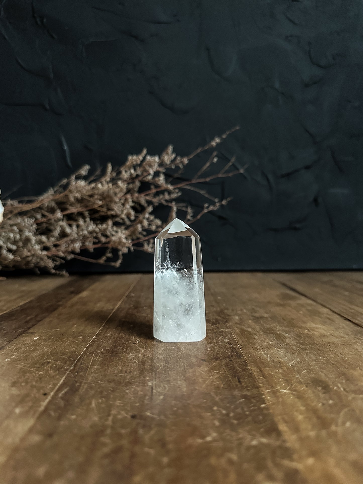 Clear Quartz Tower - 07
