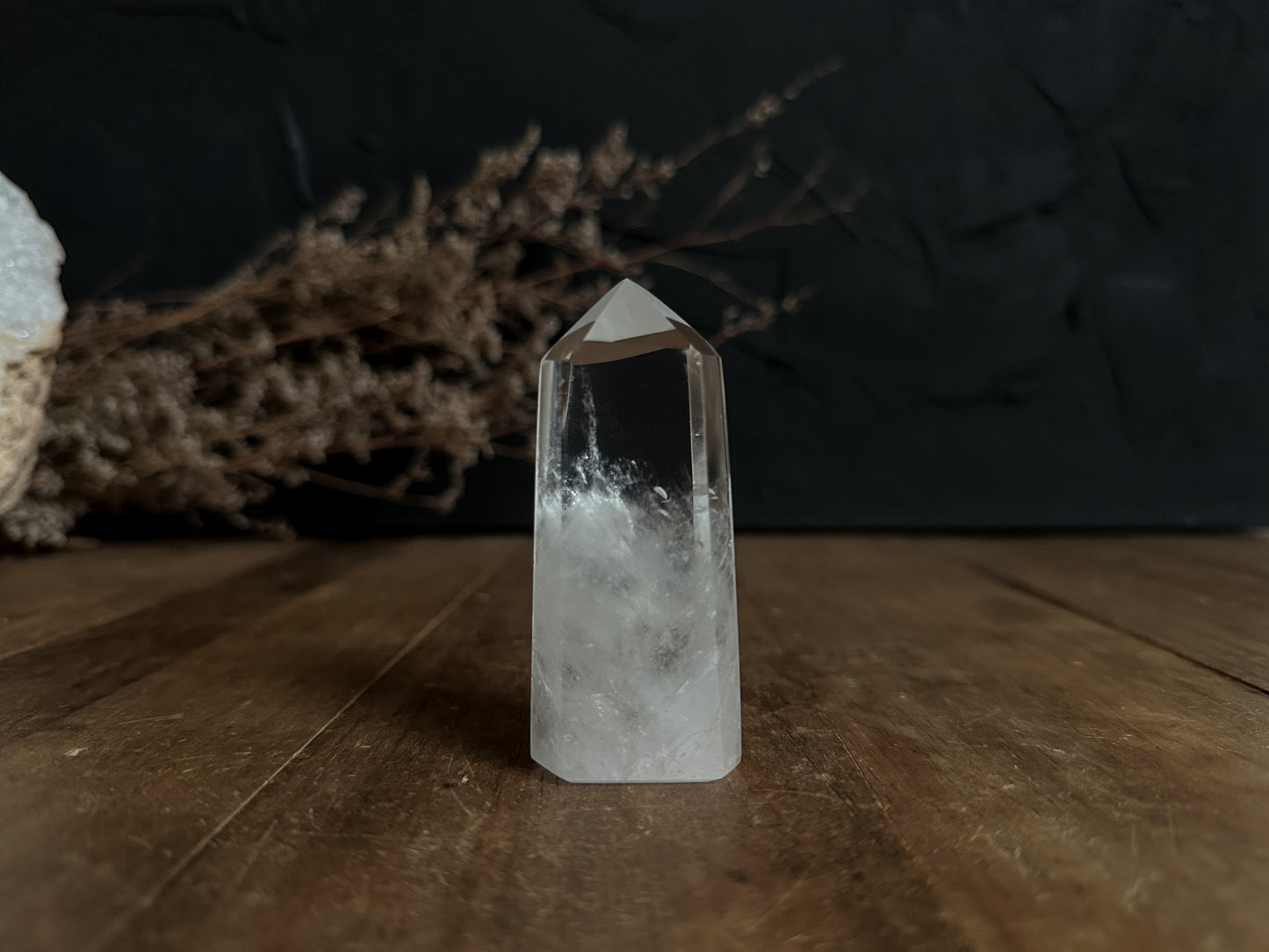 Clear Quartz Tower - 07