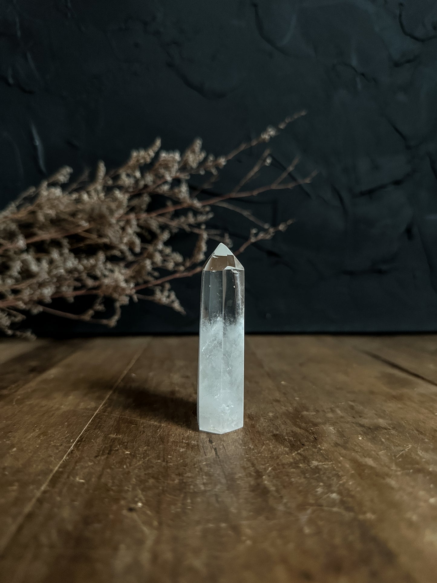 Clear Quartz Tower - 07