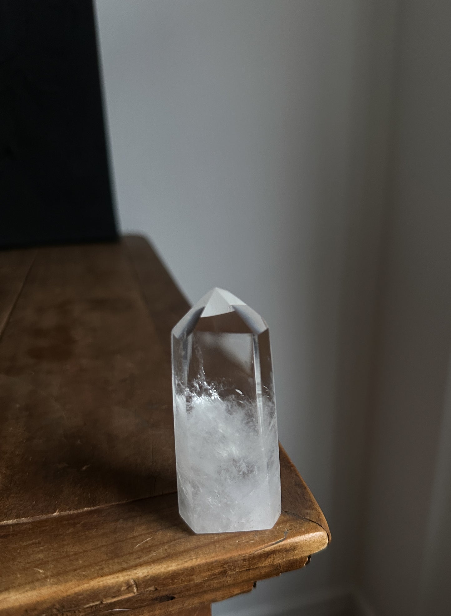 Clear Quartz Tower - 07