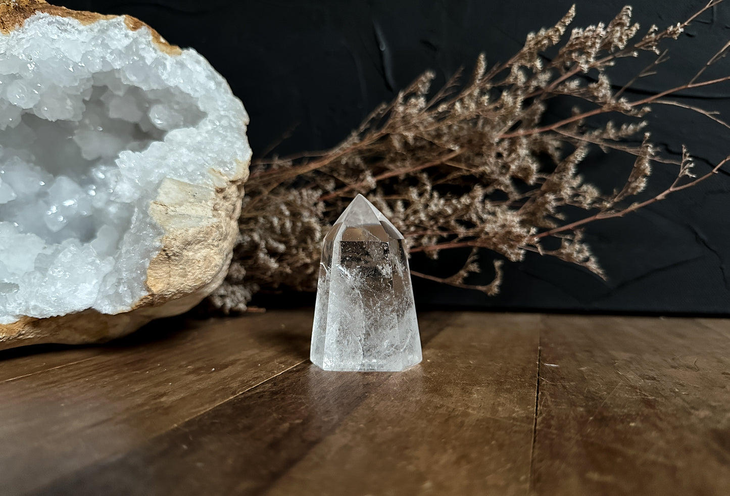 Clear Quartz Tower - 08