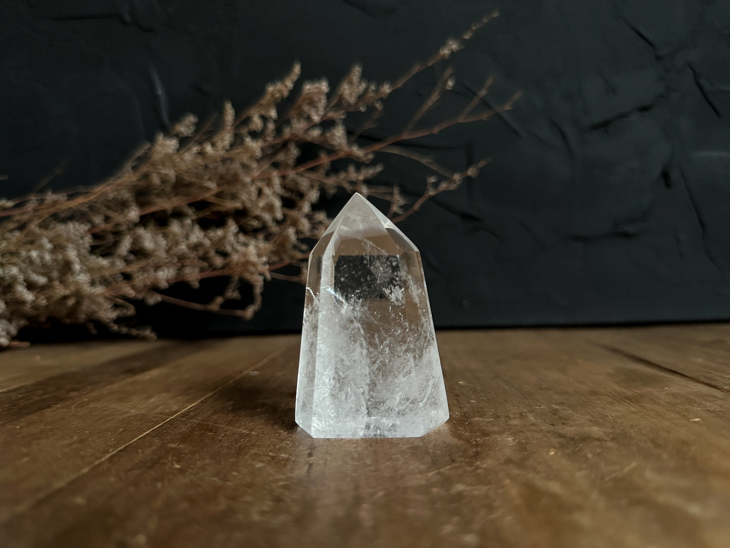 Clear Quartz Tower - 08