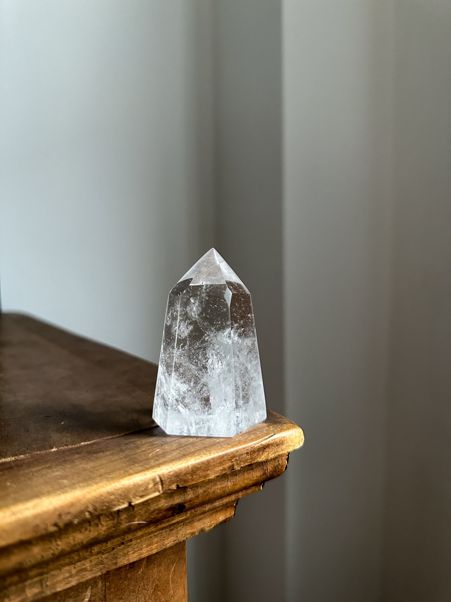 Clear Quartz Tower - 08