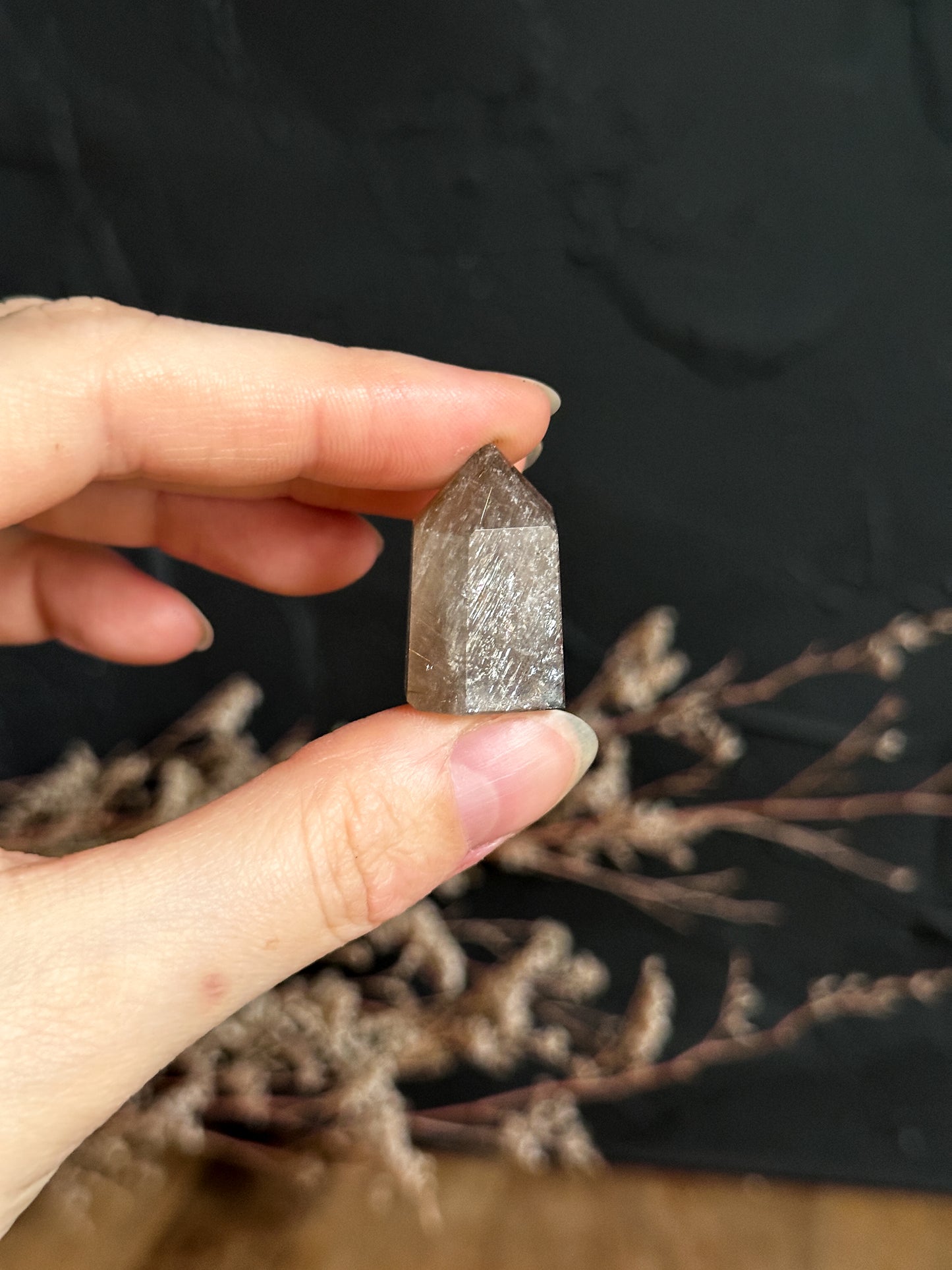 Mini Golden Rutilated Quartz Towers