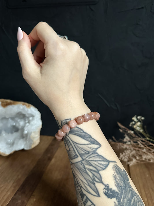 10mm Sunstone Bracelet at The Stone Maidens