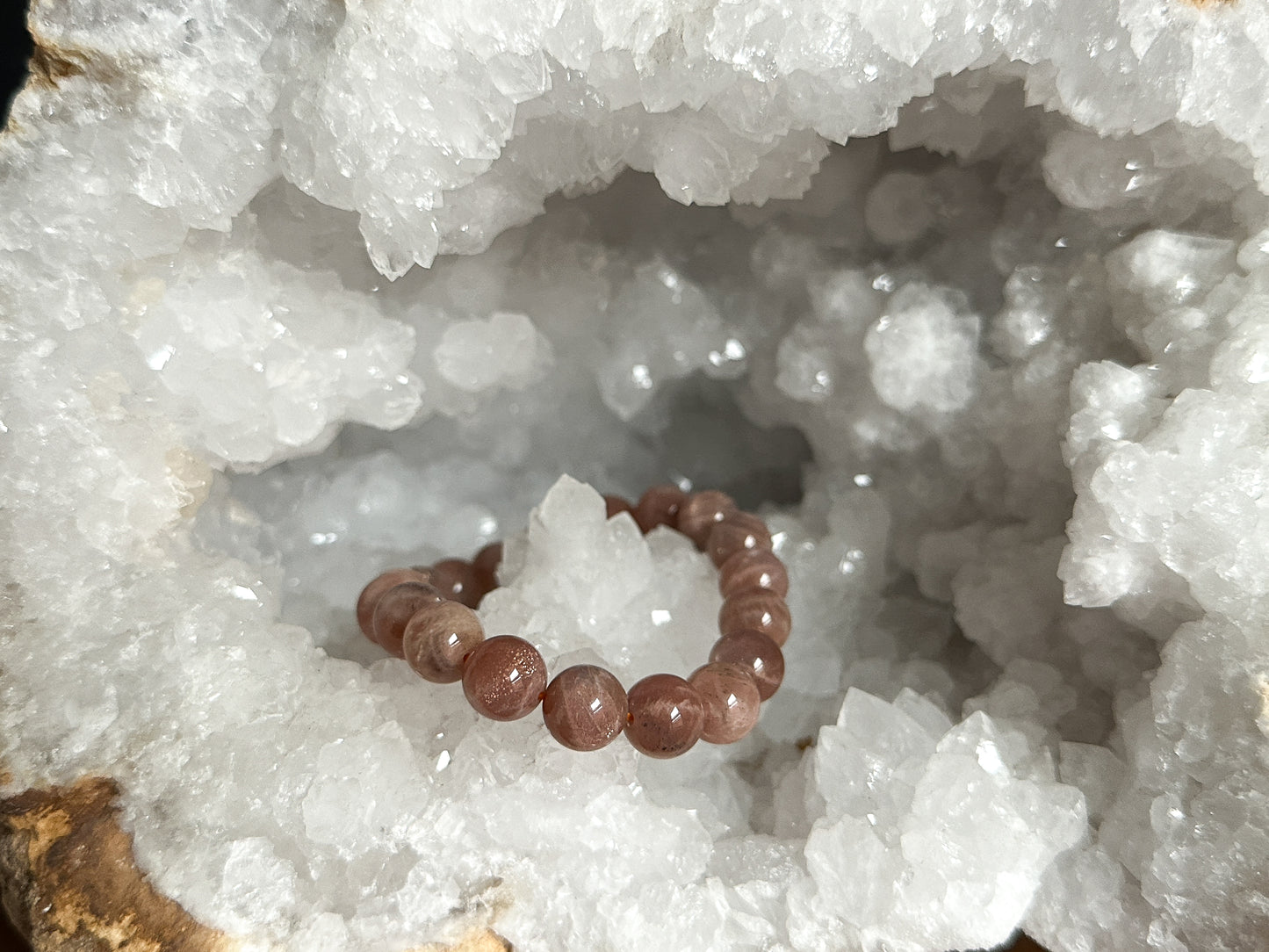 10mm Sunstone Bracelet