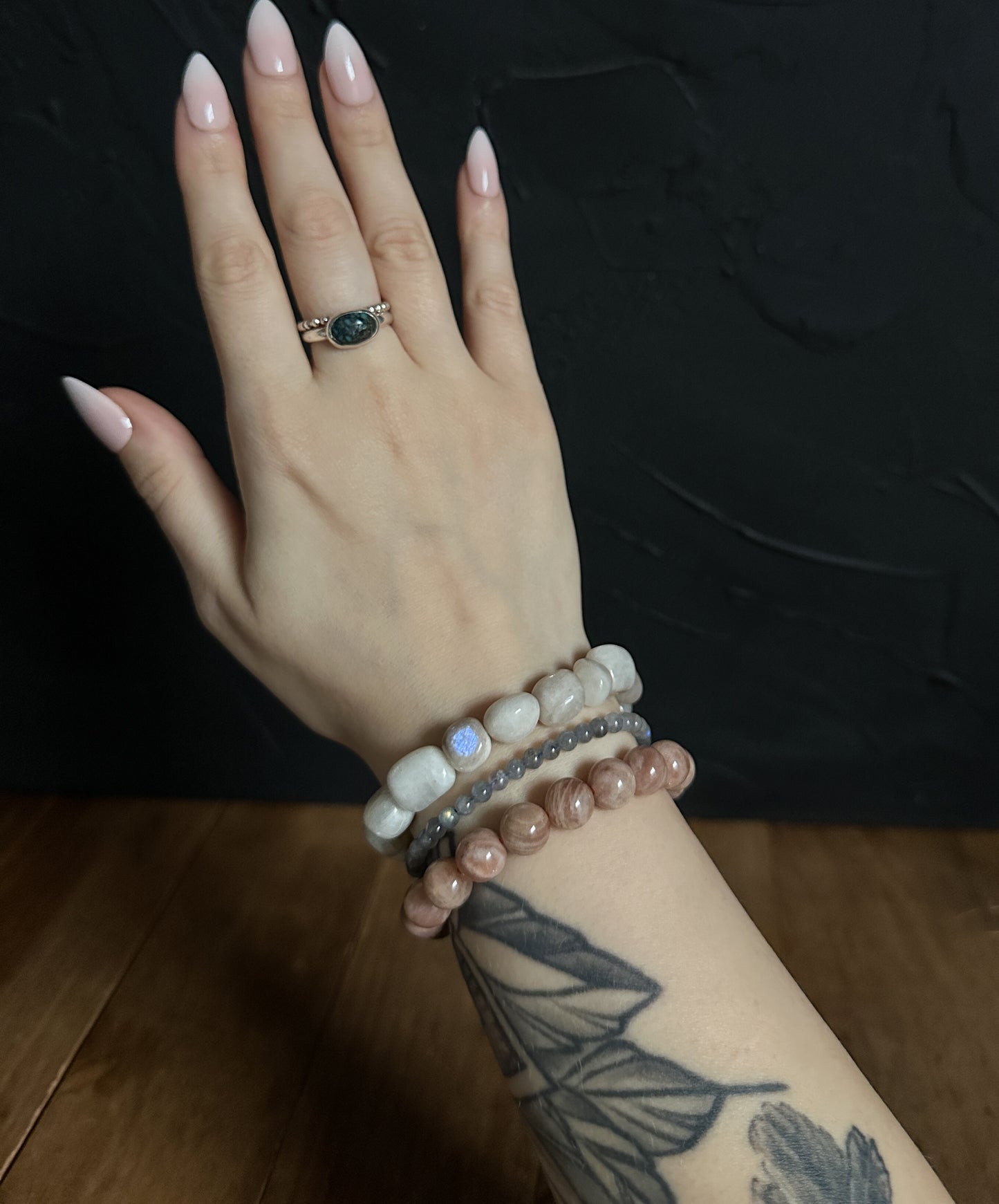 Rainbow Moonstone Bracelet