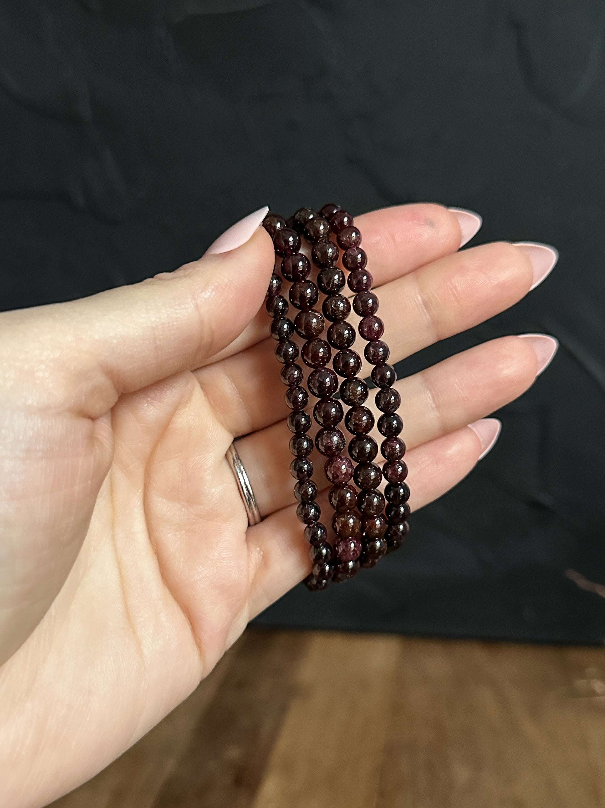 Garnet Bracelets, perfect chakra jewelry gift! 