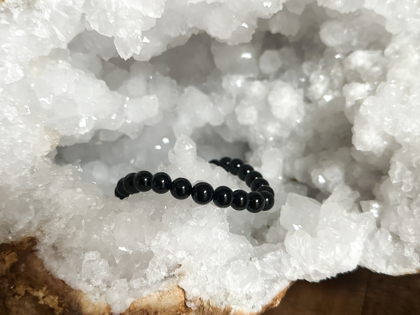 8mm Black Tourmaline Bracelet