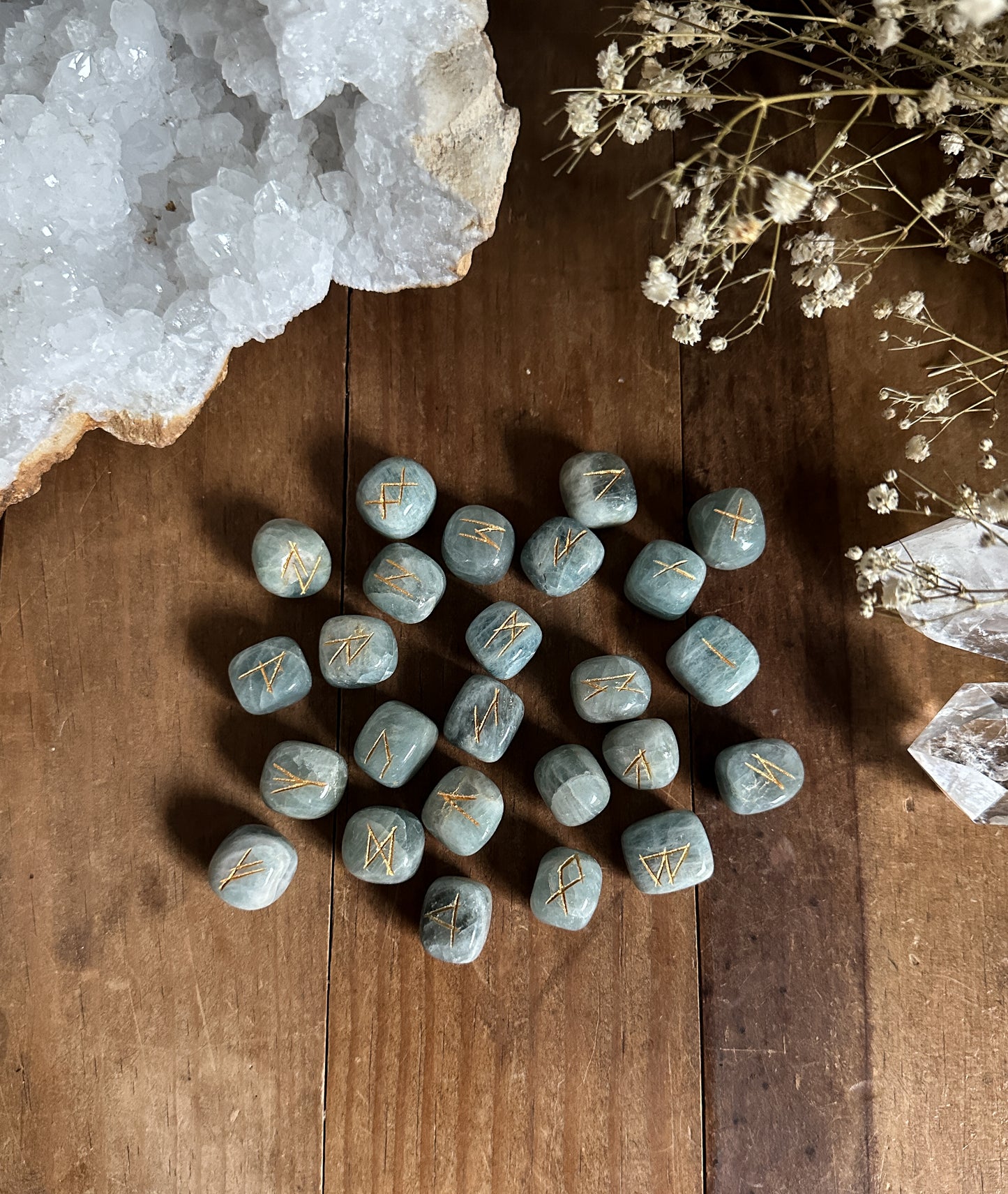 Aquamarine Rune Set