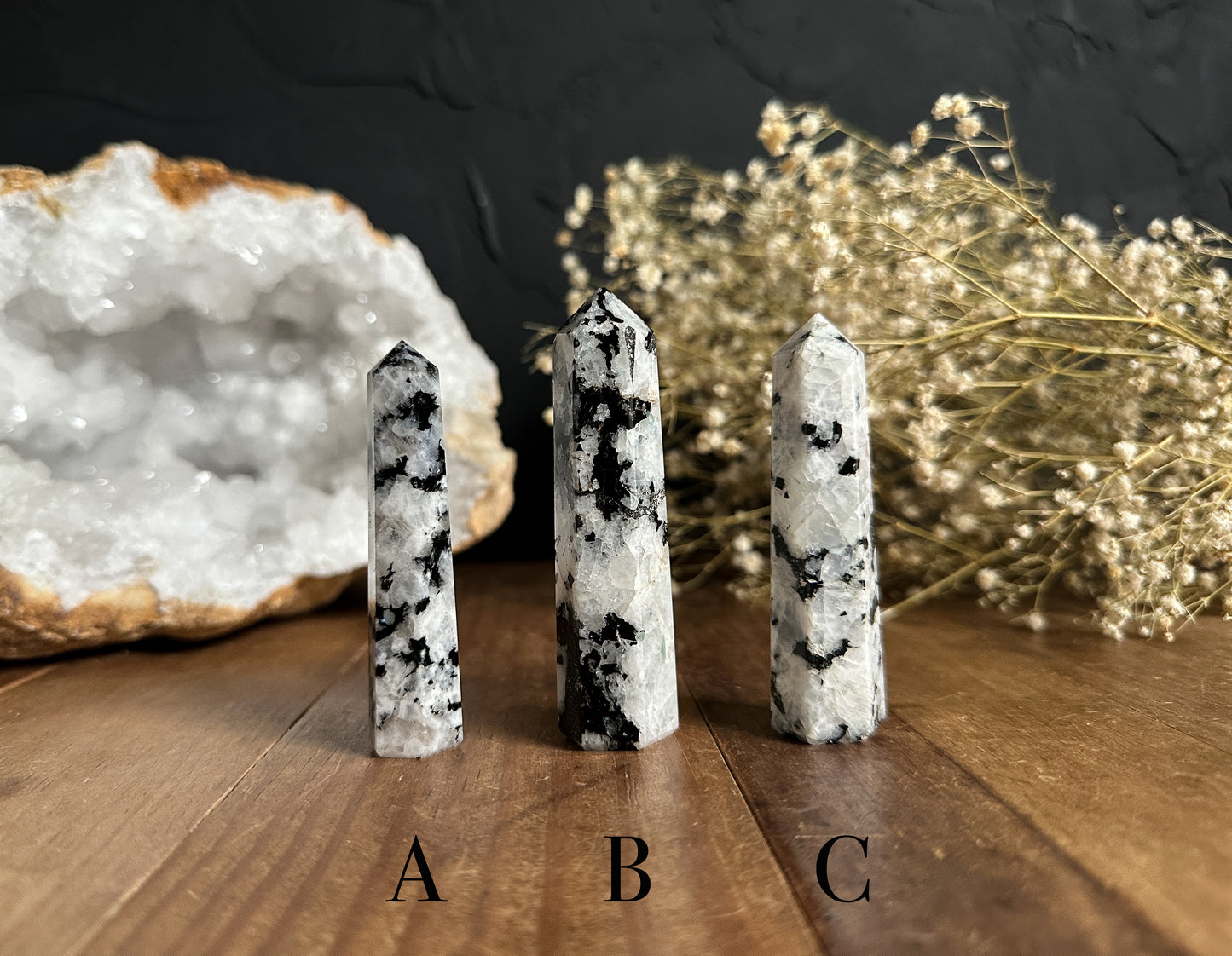 Rainbow Moonstone Tower - Your Choice - 01