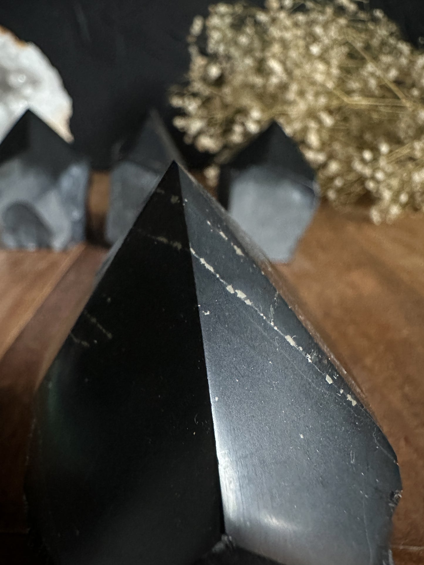 Black Onyx Polished Top Point - Your Choice