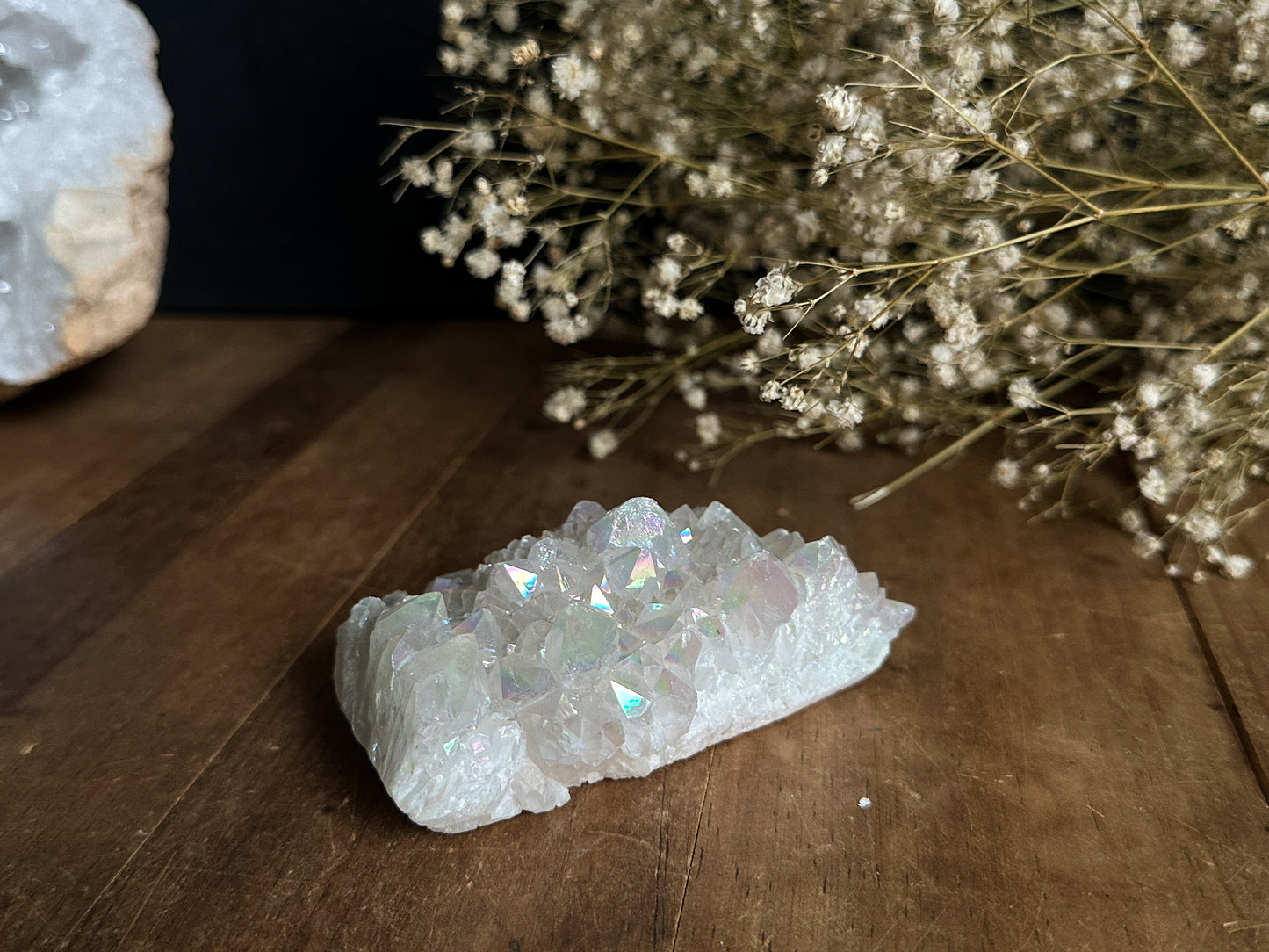 Angel Aura Quartz Cluster - 01